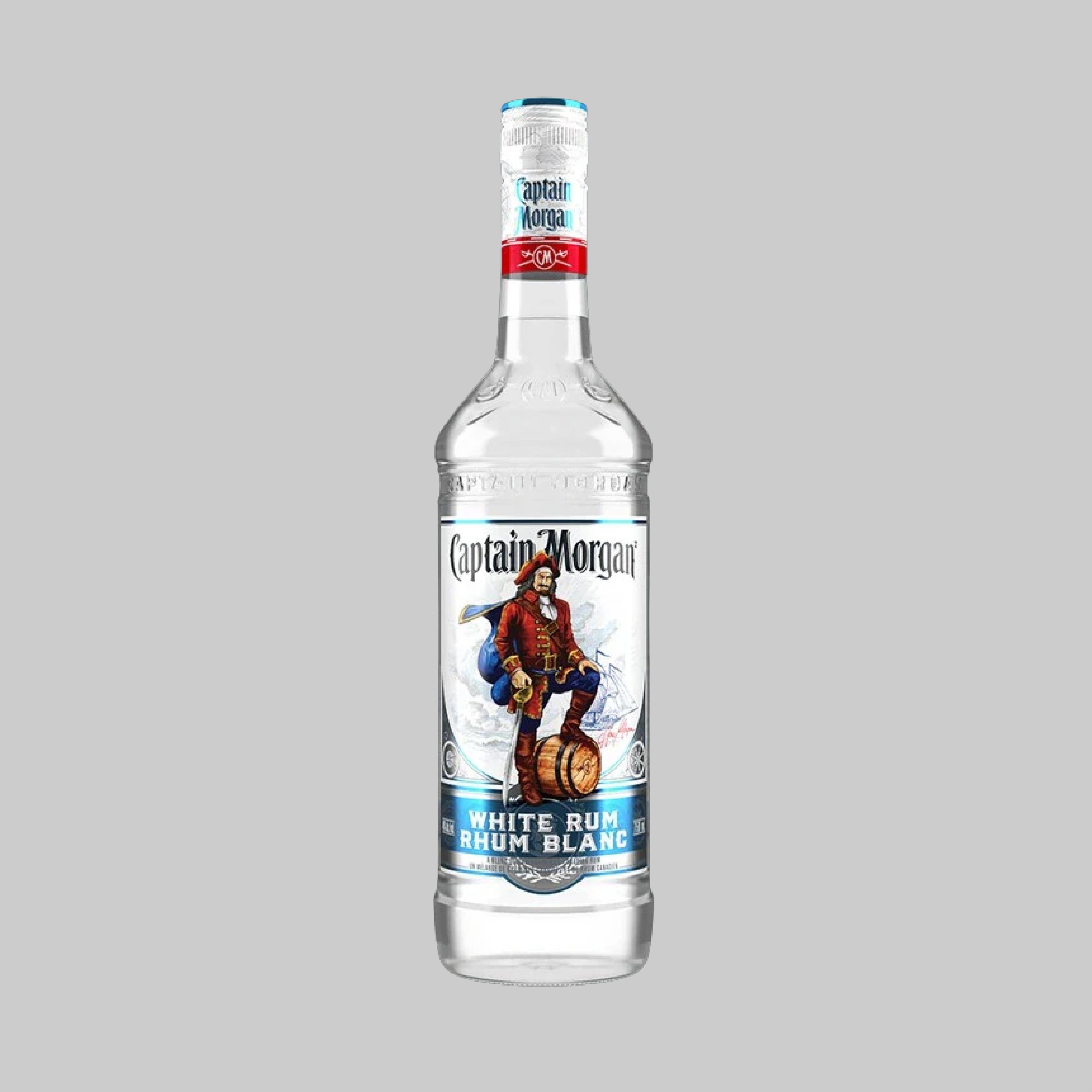 Captain Morgan White Rum 750ml 40.0% - Time2Drink